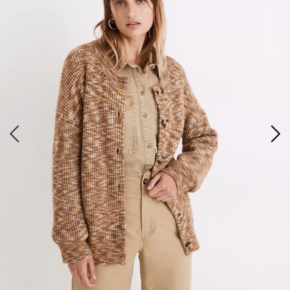 Madewell • Space-Dyed Winstead Cardigan Sweater - Picture 1 of 8